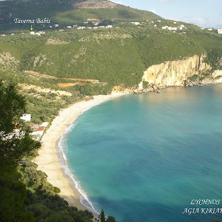 Lichnos Babis Taverna & Rooms Parga Exterior foto